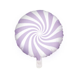 Ballon aluminium candy, violet, 35cm