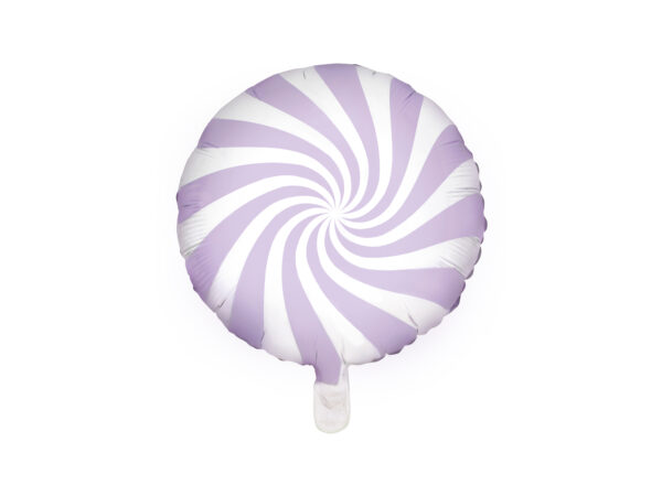 Ballon aluminium candy, violet, 35cm