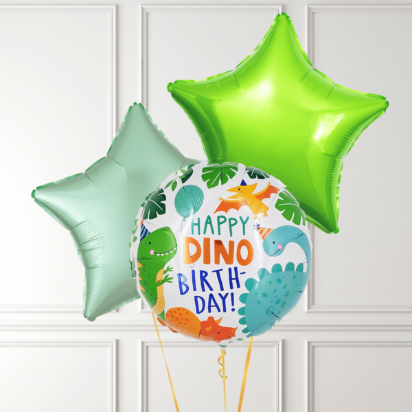 Ballon aluminium Happy Dino Birthday 43cm