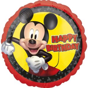 Ballon aluminium Happy Birthday Mickey Mouse 43cm