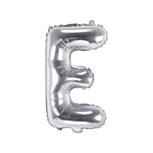 Ballon aluminium lettre D, argenté, 35cm