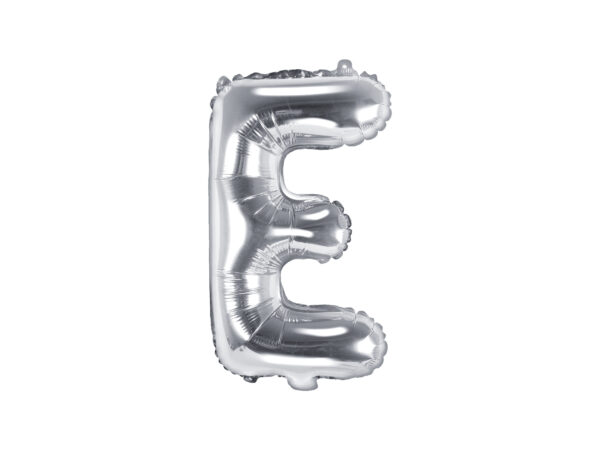 Ballon aluminium lettre D, argenté, 35cm