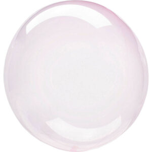 Ballon décoratif de couleur rose clair transparent  45-56cm