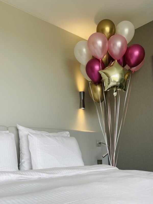 Décoration ballons "Anniversaire"- Forfait Basic